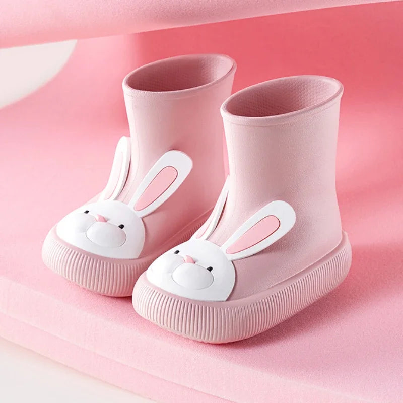 Children Rain Boots Four Season Shoes Waterproof