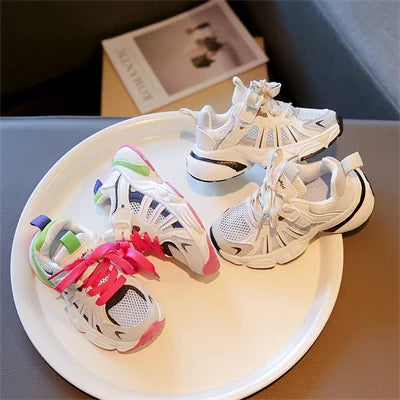 Children's net fabric breathable casual shoes