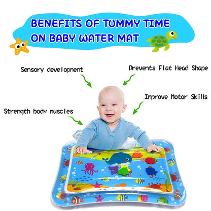 Baby Water Mat Inflatable Cushion Infant Toddler for Children