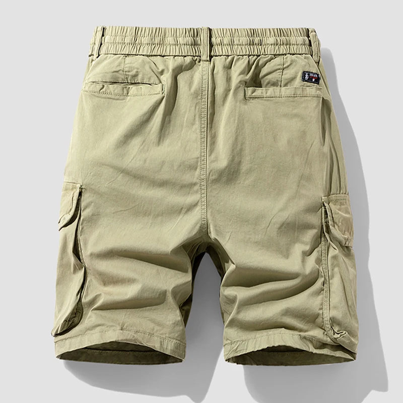 New Mens Summer Cotton Cargo Shorts