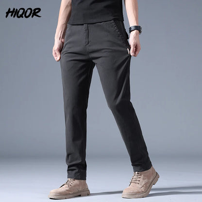 Spring Summer Straight Trousers For Men