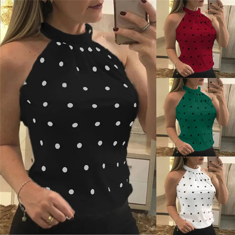 Women's Tight Slim Sleeveless Tops