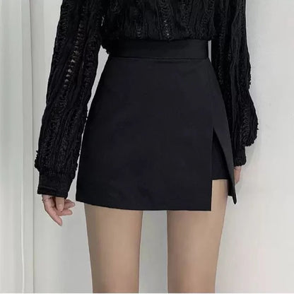 Mini Skirts  High Waist Female Bottom