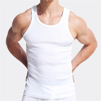 Men Cotton Underwear Sleeveless Top