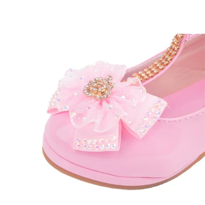 Party Leather Shoes for Girls