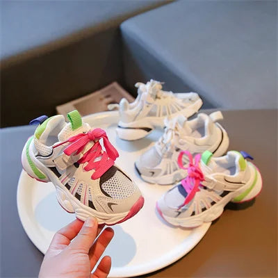 Children's net fabric breathable  casual shoes