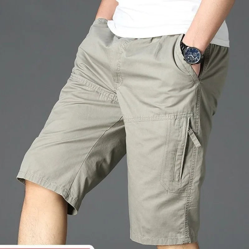 New Vintage Large Pocket Shorts - Summer