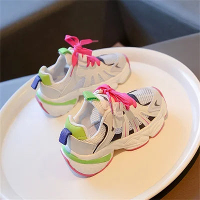 Children's net fabric breathable casual shoes