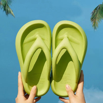 Thick-soled Flip-flops Summer Indoor Outdoor Holiday Beach sandels