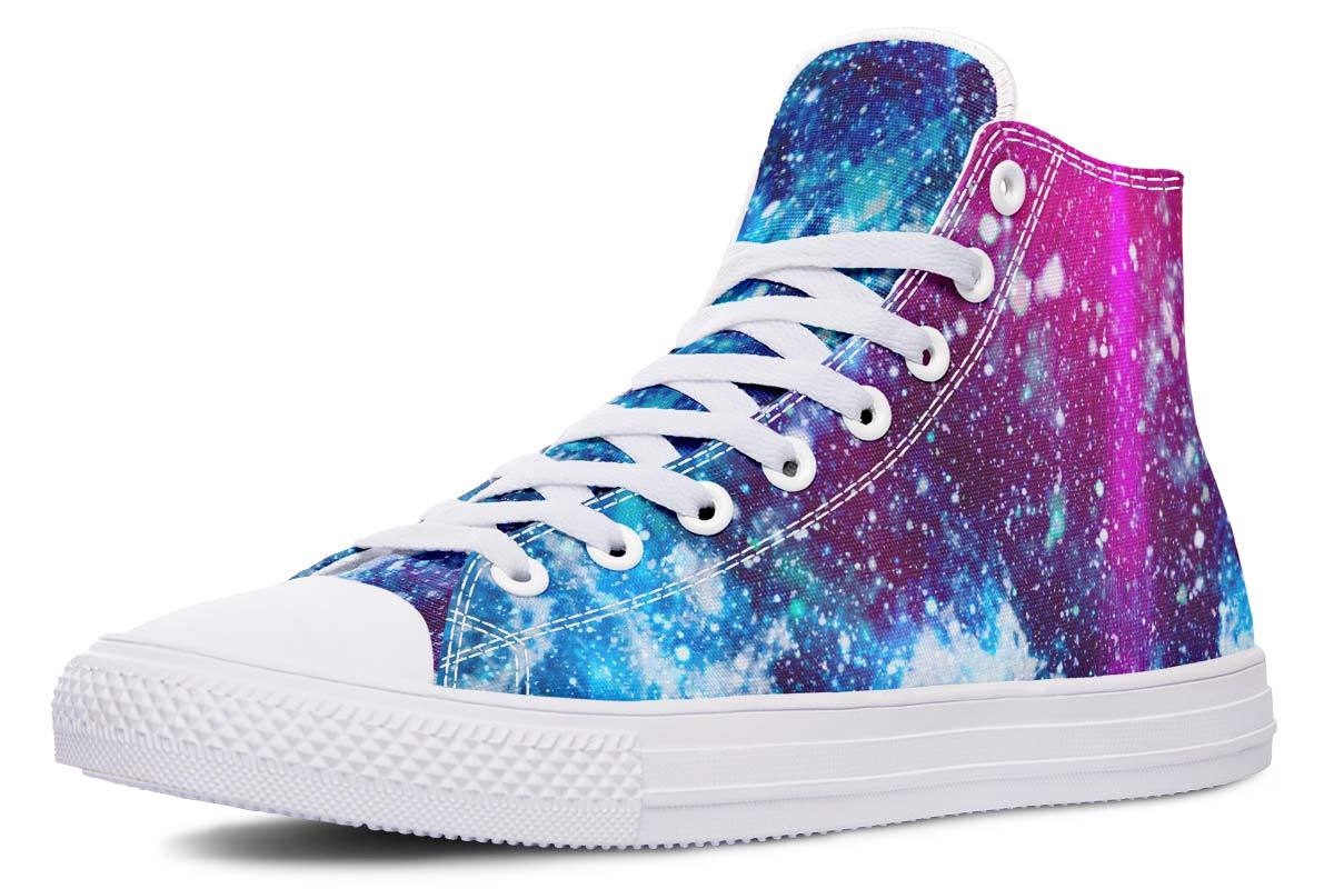 Printed Couple High-top Canvas Shoes