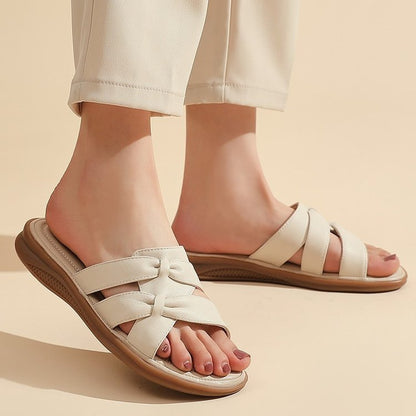 Summer Soft Bottom Non-slip Tendon Bottom Soft Leather Sandals