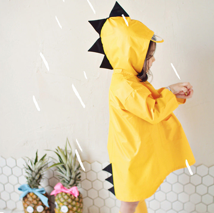 Little Dinosaur Raincoat Children Toddler Boys' Rain Cape