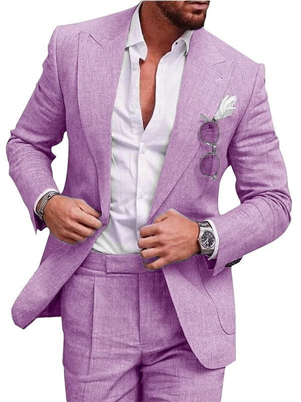 One ButtonTwo-piece Suit