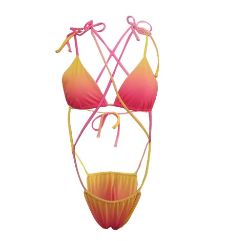 Bikini Swimsuit Female Split Swimwear