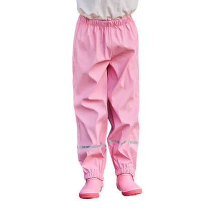 Children's Spring And Autumn Kindergarten Waterproof Pants