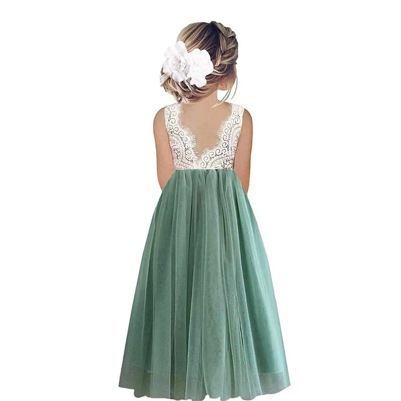 Children Princess Long Dress