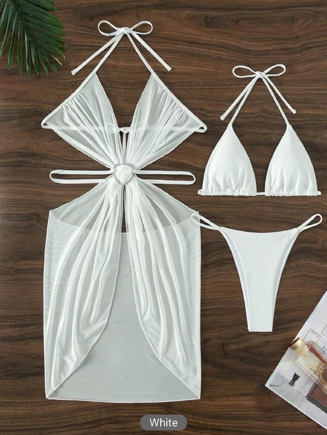 Women's Split Swimsuit Three-piece Bikini