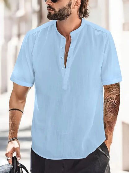 Men's Chest Pocket Short Sleeve T-shirt