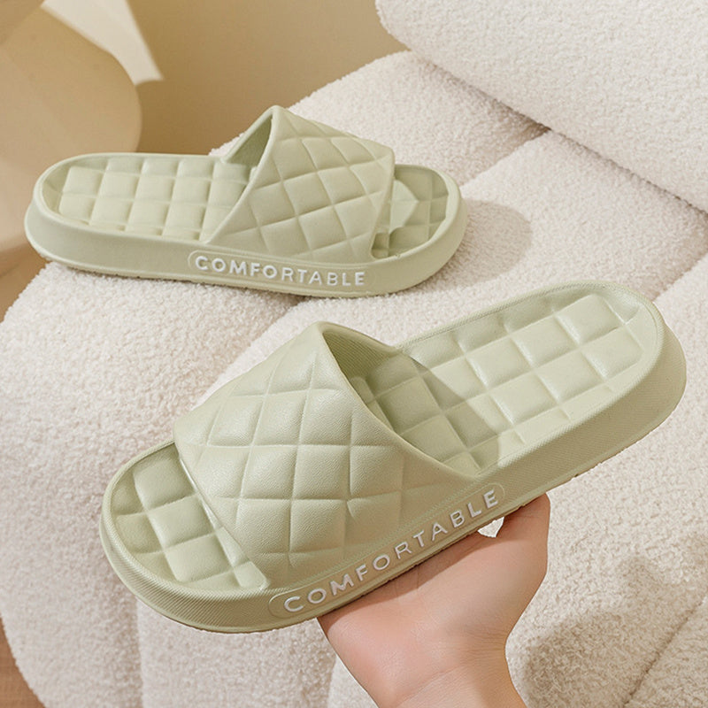 Soft-soled Silent Indoor Floor Bathing Slippers for Men and Women